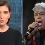 Sabina Simonato abre SP1 com notícia sobre Sidney Magal (Reprodução: Montagem TV Foco)