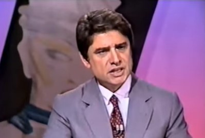 Sérgio Chapelin, âncora da Globo, se irritou durante o Fantástico (Foto: Reprodução)