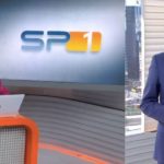 Substituta de Alan Severiano, Sabina Simonato, entra no intervalo do "Encontro", da Globo (Reprodução)