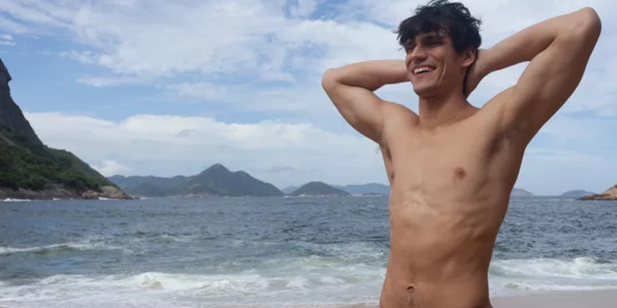 Thadeu Matos está um verdadeiro gato hoje em dia (Foto Reprodução/Internet)