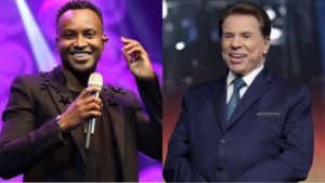 Thiaguinho tem fortuna tão alta quanto de Silvio Santos (Fotos: Reprodução/ Montagem)