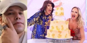 Tiago Barnabé, Narcisa e Eliana (Reprodução)