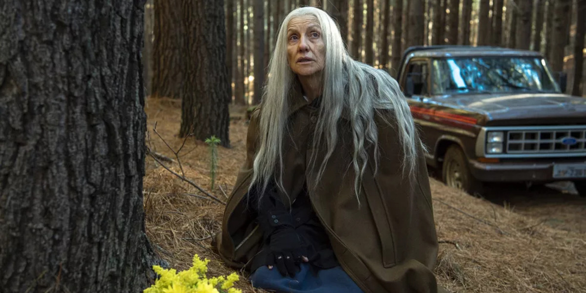 Cássia Kis como a misteriosa Haia Lachovicz em "Desalma" (Foto Reprodução/Internet)