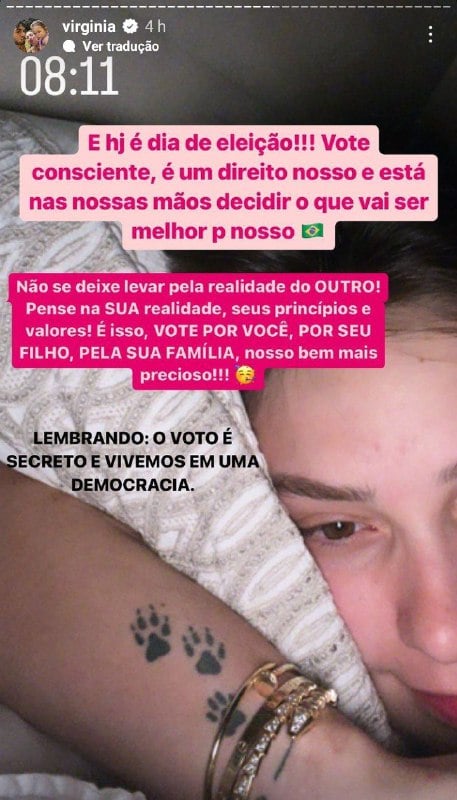 Virgínia Fonseca decidiu se pronunciar e dividiu opiniões (Foto: Reprodução/ Instagram)