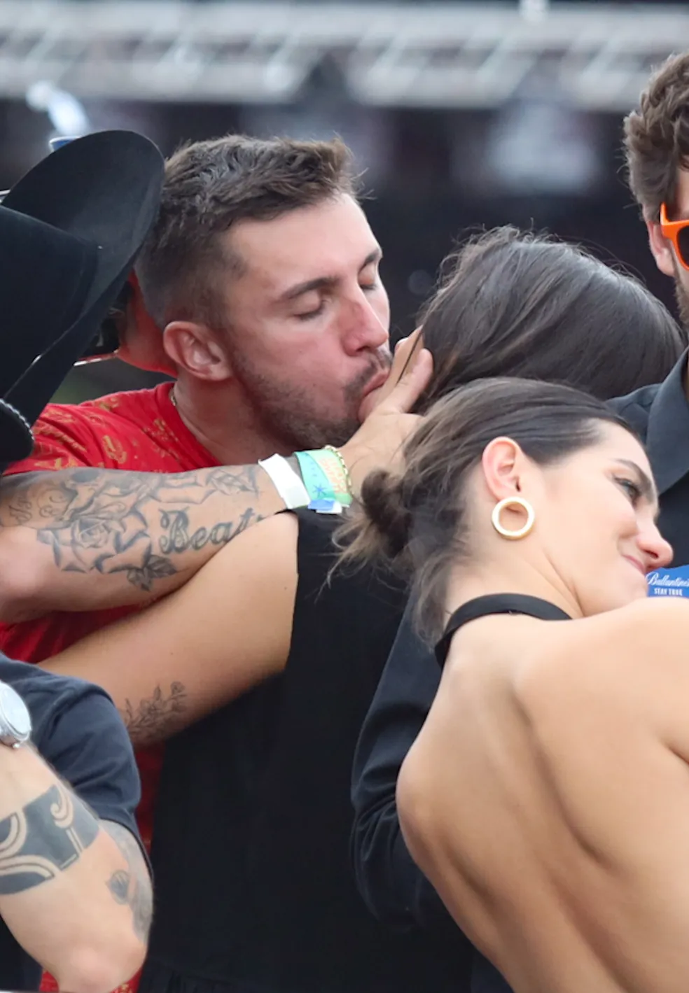 durante o show de Dennis DJ no Caldas Country - Foto Reprodução