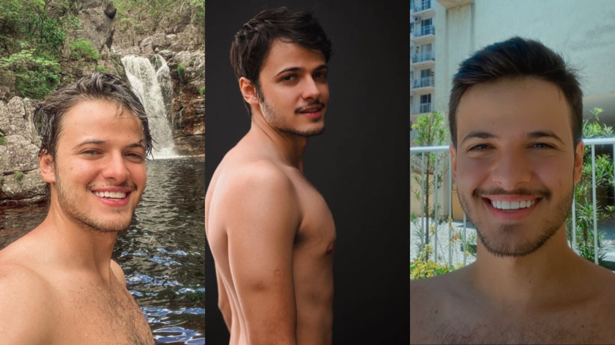 o ator Arrasando nas redes sociais (Foto Reprodução/Montagem/Instagram/Tv Foco)