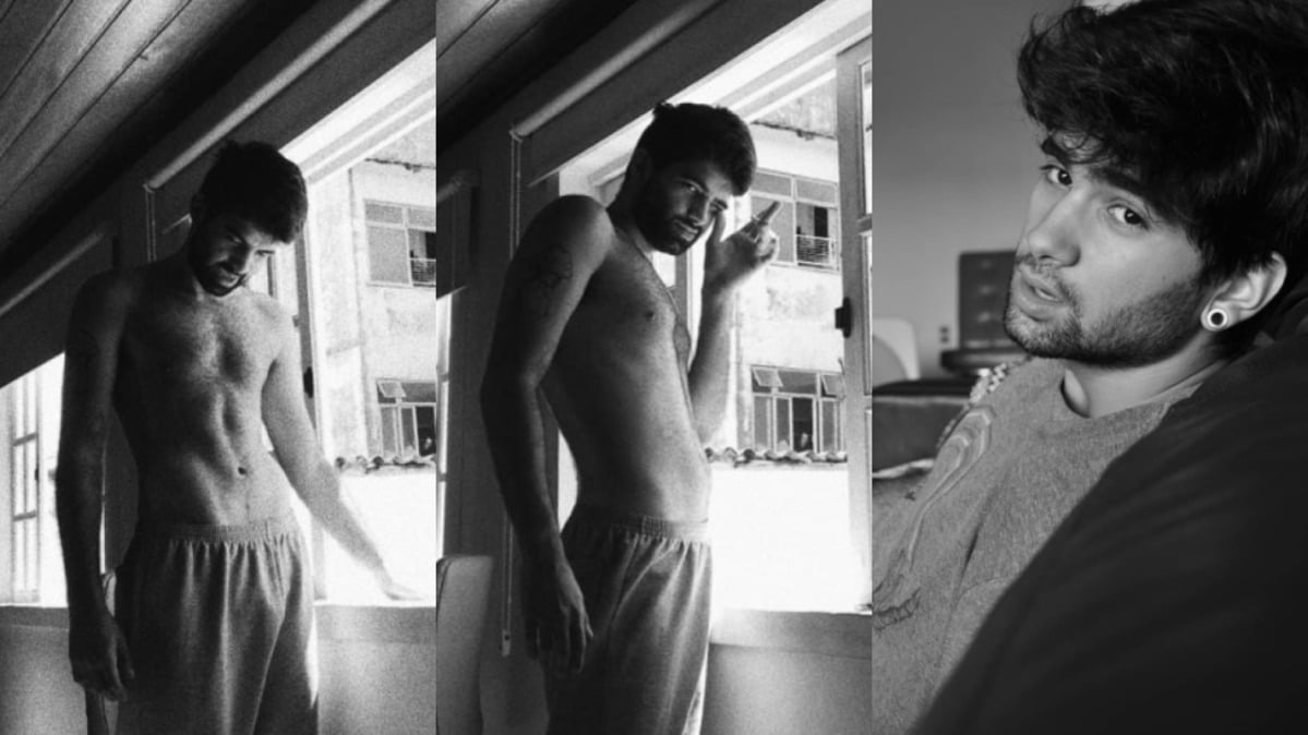 Victor hoje é um homem lindo e esbanja beleza nas redes sociais (Foto Reprodução/Instagram)
