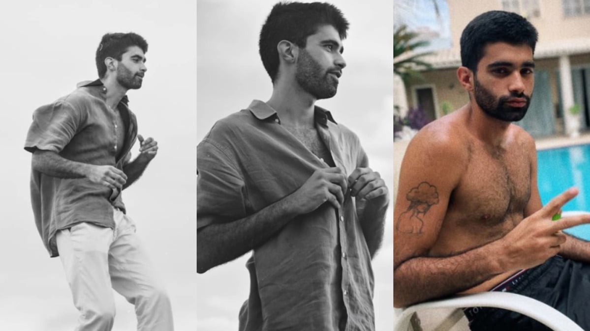 victor hoje é um homem lindo e esbanja beleza nas redes sociais (Foto Reprodução/Instagram)