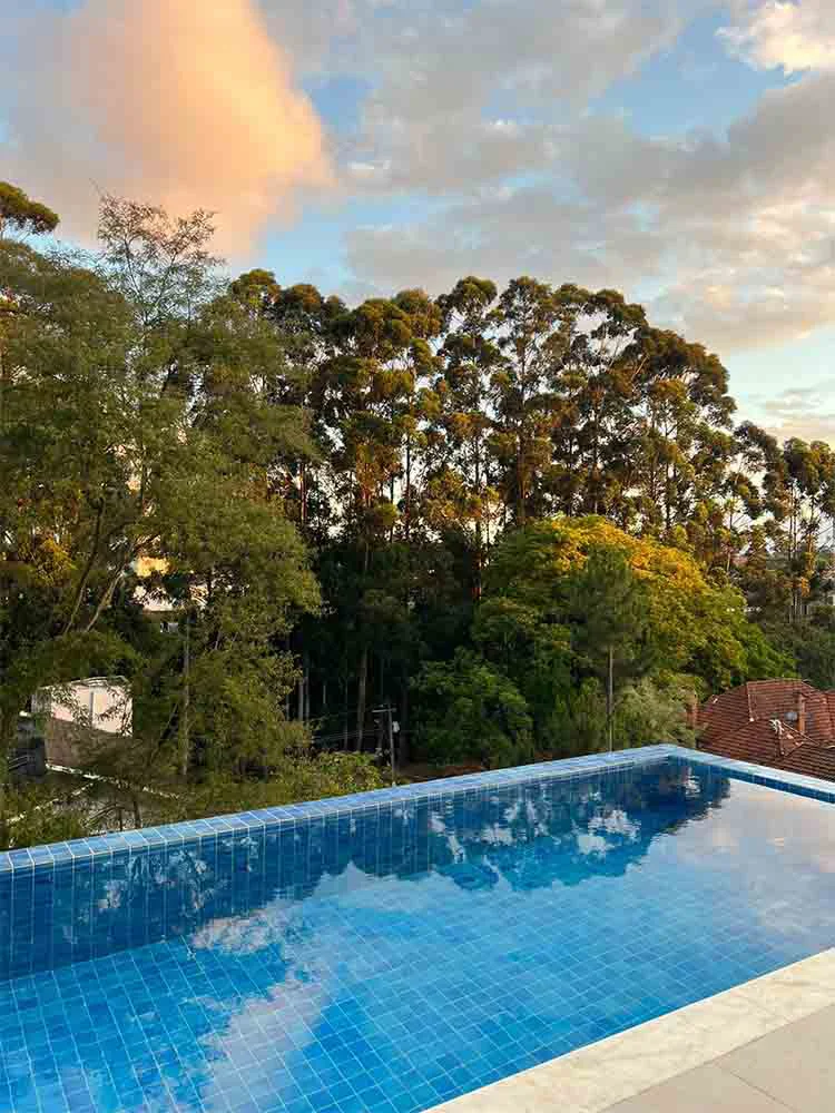 Piscina da casa do famoso - Foto Reprodução