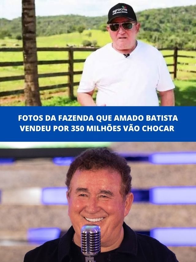 Fotos da fazenda que Amado Batista vendeu por 350 milhões vão chocar