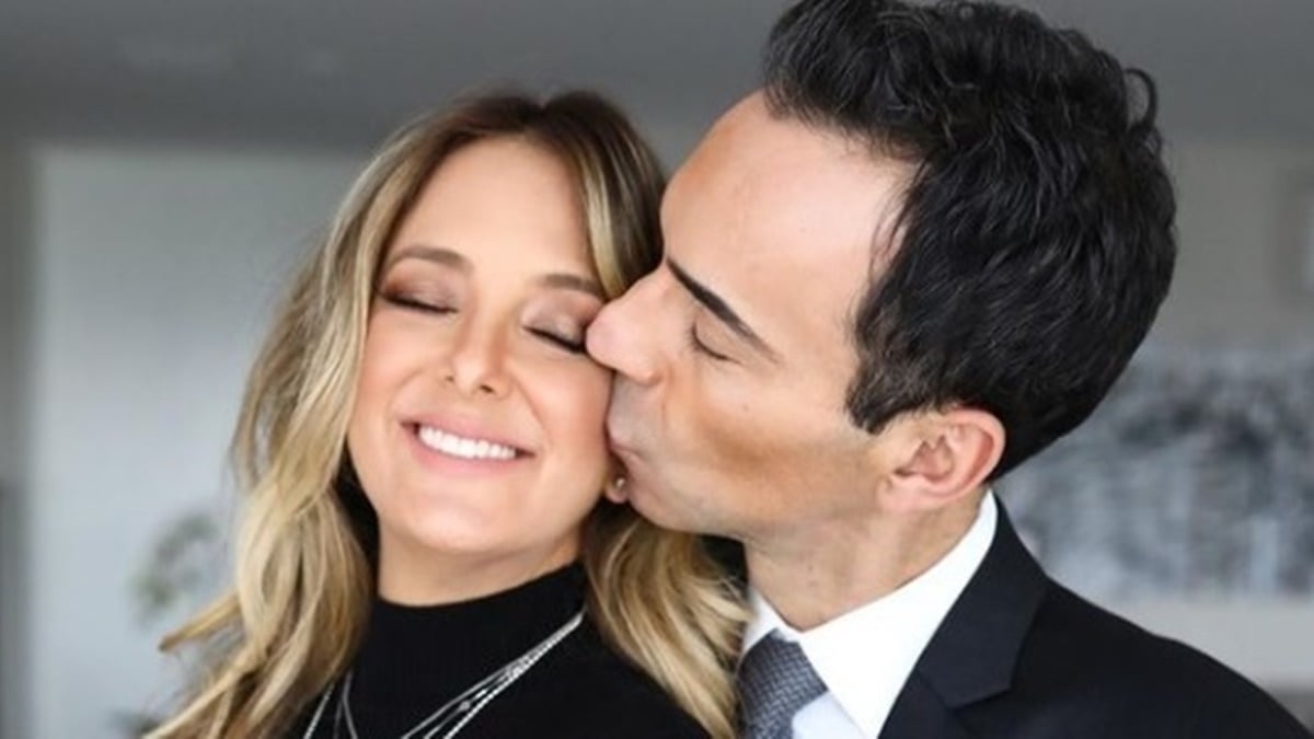 Ticiane Pinheiro é casada com o jornalista da Globo