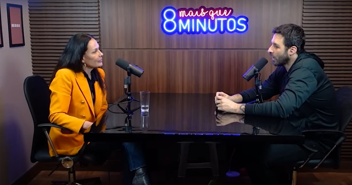A atual estrela da Record TV foi convidada de podcast com Rafinha Bastos