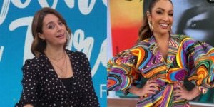 Catia Fonseca manda recado sincero para Patrícia Poeta (Montagem TV Foco: Fotos Reprodução Band/ Instagram)