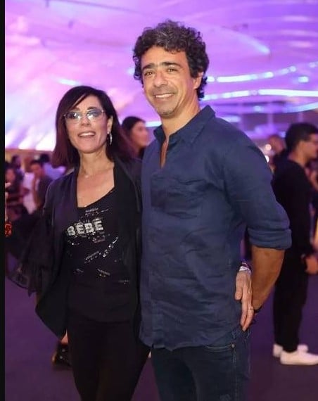 Christiane Torloni e o namorado Randal Juliano