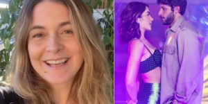 Claudia Abreu comemorou música da filha como tema da personagem de Jade Picon em Travessia (Imagem: Montagem)