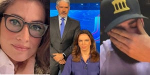 Renata Vasconcellos, Ana Paula Araújo e Gusttavo Lima foram destaques (Foto: Reprodução/Instagram/TV Globo)