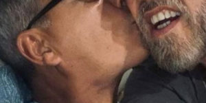 Ator comemorou 18 anos ao lado do marido (Imagem: Reprodução)