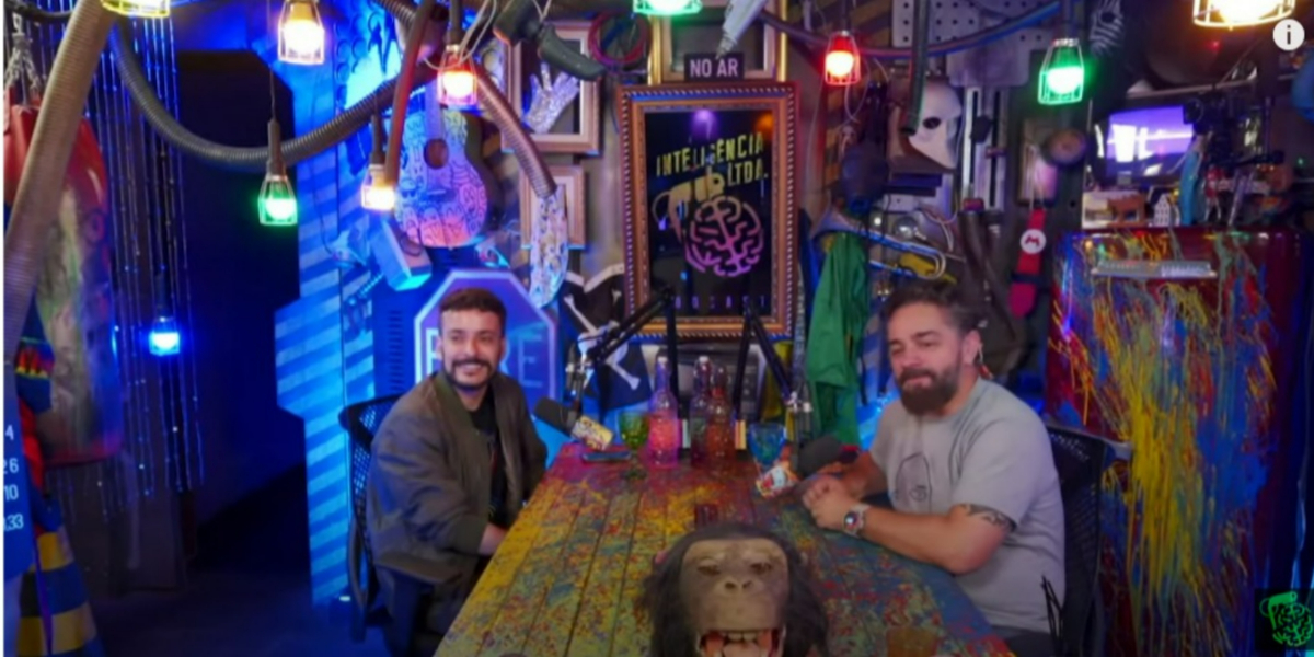 Fernando Oliveira no podcast "Inteligência Ltda." (Foto: Reprodução/YouTube)