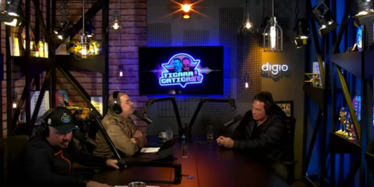 Luís Ricardo falou sobre Silvio Santos no "Ticaracaticast" (Foto: Reprodução/YouTube)