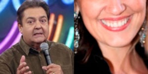 Faustão e Luciana Cardoso (Imagem: Montagem)