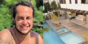 A mansão gigantesca de Thammy Miranda tem piscina, árena externa, sala de vidro e itens de luxo; veja - Foto Reprodução