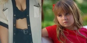 Atriz mirim que fez a pequena Julia em 