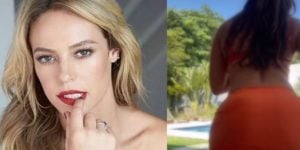 Paolla Oliveira escandaliza, rebola bumbum gigante às câmeras e recebe palmadas de Diogo Nogueira - Reprodução