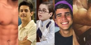 David Lucas, Xande Valois e Drico Alves: Atores mirins, cresceram estão musculosos e são verdadeiros homões  - Reprodução