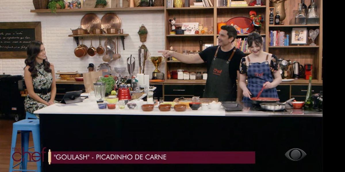 Edu Guedes recebeu a vencedora do MasterChef