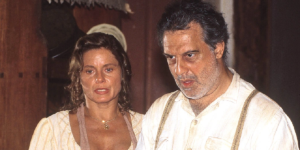 Atriz do Rei do Gado confirmou relação com pessoa do mesmo sexo (Foto: Divulgação)