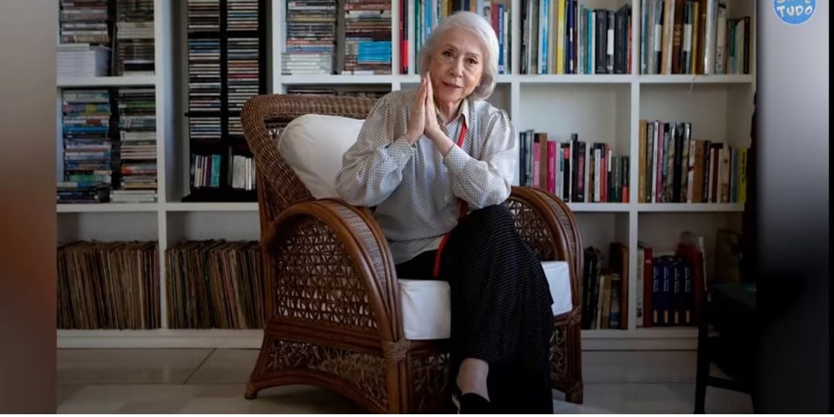 Fernanda Montenegro tem um belo escritório em apartamento