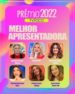 Categoria de Melhor Apresentadora está acirrada (Foto: Montagem TV Foco)