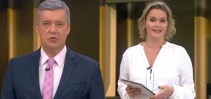 Roberto Kovalick voltou a ser substituído por Ana Paula Campos no Hora 1, da Globo- Foto: Montagem/TV Foco