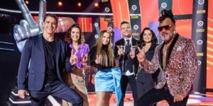 Elenco de estrelas do The Voice Kids (Divulgação/ Globo)