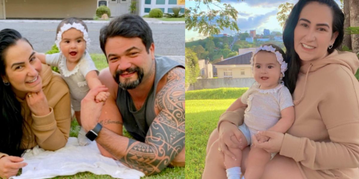  Filha caçula de Fabiola Gadelha, a Rabo de Arraia, é com certeza uma das crianças mais lindas do Brasil 