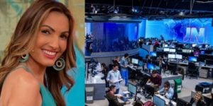 Patrícia Poeta foi casada com nome importante do Jornal Nacional (Foto: Reprodução/Montagem)