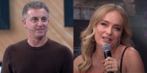 Angélica surpreendeu ao testar a fidelidade de Luciano Huck na Globo (Foto: Reprodução)