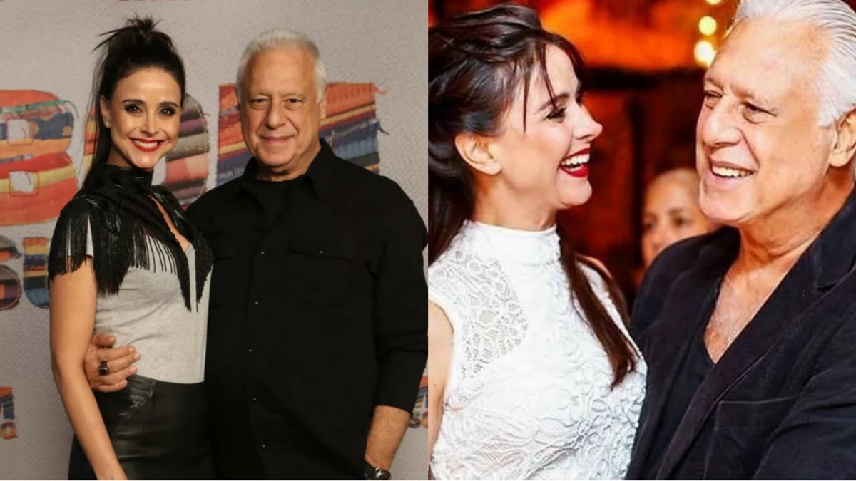 Antônio Fagundes e Alexandra Martins (Reprodução)