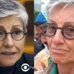 Após reclamar de assédio moral na Globo, Cássia Kis vai a ato golpista novamente e é aclamada por bolsonaristas (Foto: Reprodução / Globo / Internet / Montagem TV Foco)