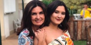 Fátima Bernardes e Bia Bonemer (Foto: Reprodução)