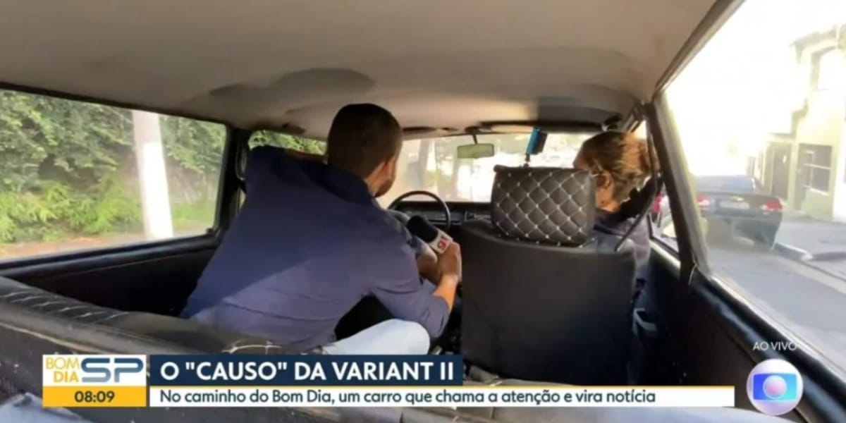 Rodrigo Bocardi se apaixona por carro e vira notícia na Globo (Reprodução: Globo)