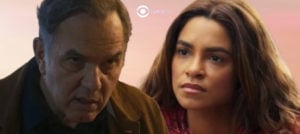 Travessia Brisa (Lucy Alves) e Guerra (Humberto Martins):  (Foto: Reprodução / Globo / Montagem TV Foco)