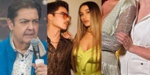 Faustão, João Figueiredo, Sasha, e atriz se assumiu na Globo (Reprodução)