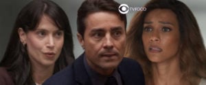 Cara e Coragem - Regina ameaça Leonardo, Danilo faz exigência para Célia e Clarice fica impactada (Foto: Reprodução / Globo / Montagem TV Foco)