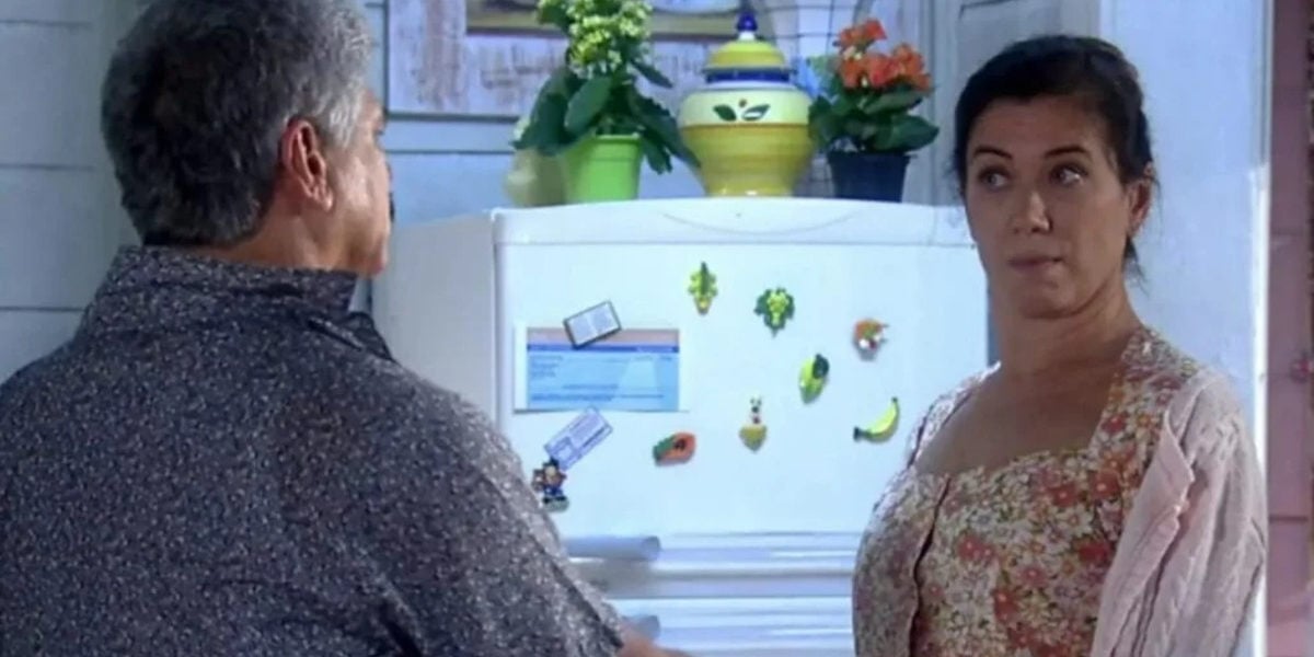Lilia Cabral e Jackson Antunes como Leo e Catarina na novela