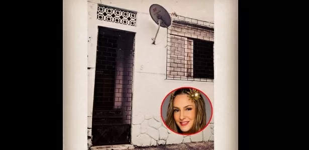 Claudia Leitte morou em casa humilde antes da fama (Foto: Reprodução)