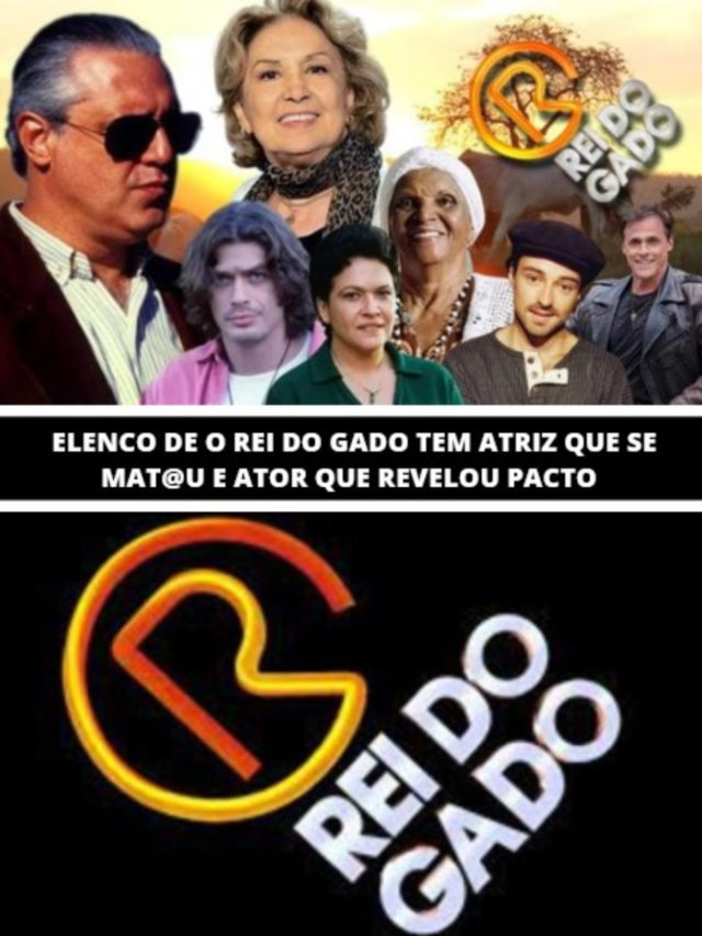 Elenco de O Rei do Gado tem atriz que se mat@u