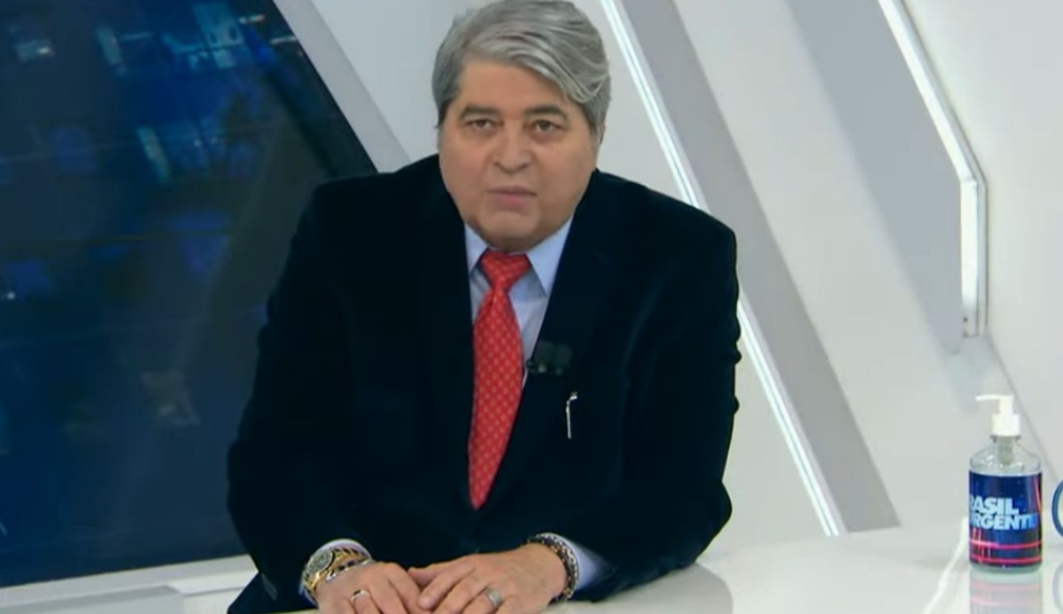 Apresentador do Brasil Urgente lutou contra o álcool e sofreu consequências na saúde (Reprodução/ Band) Apresentador do Brasil Urgente lutou contra o álcool e sofreu consequências na saúde (Reprodução/ Band)