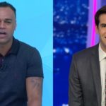 Denílson fica impactado após famoso revelar o que ouviu de Kaká (Reprodução: Montagem TV Foco)