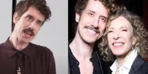 Theodoro Cochrane ao lado da mãe, Marília Gabriela (Reprodução)